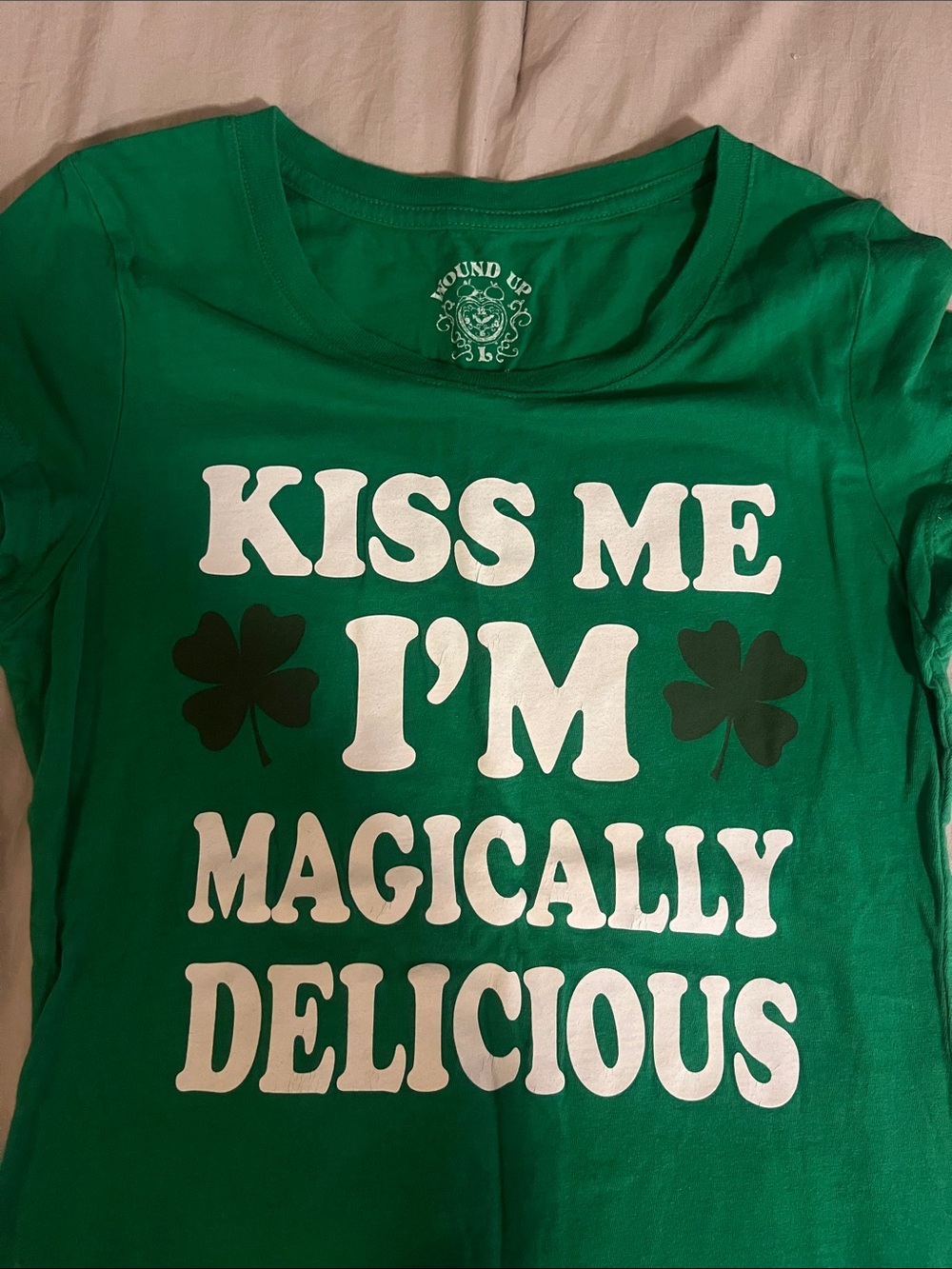 Kiss Me I'm Magically Delicious Green Tee
